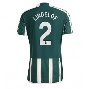 Manchester United Victor Lindelof #2 Gostujuci Dres 2023-24 Kratak Rukavima